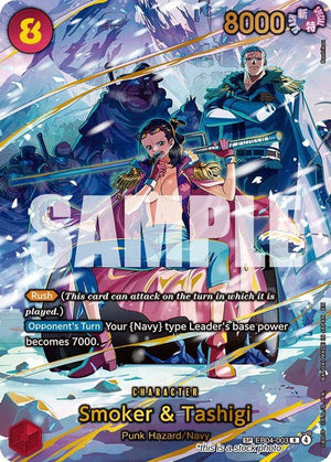 EB04-003 Smoker & Tashigi (SP) Rare