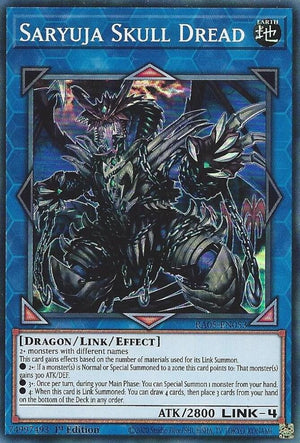 1st Edition Saryuja Skull Dread [RA05-EN053 Near Mint] Super Rare
