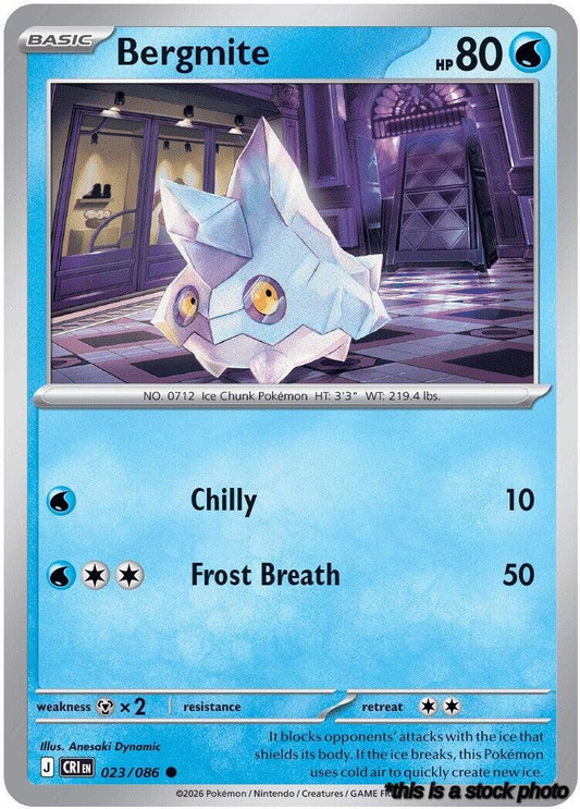 Normal Bergmite [023/086 Near Mint ]