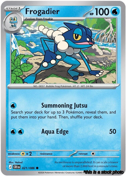 Common Frogadier - 021/086 [021/086 Near Mint ]