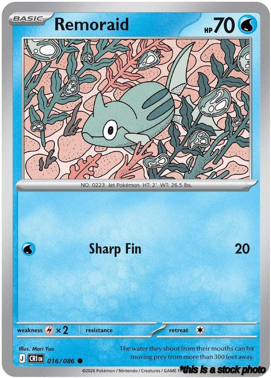 Common Remoraid [016/086 Damaged ]
