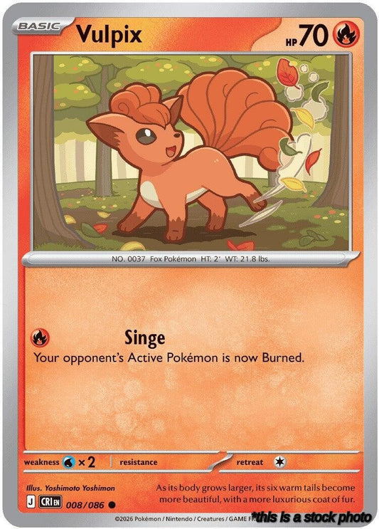 Common Vulpix [008/086 Near Mint ]