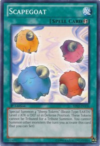 1st Edition Scapegoat [BP02-EN136 Near Mint] Common / Short Print