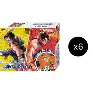 Set Sail Deck Set Display One Piece Card Game Set Sail Deck Set