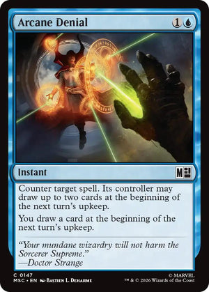 Arcane Denial [MSC/147] 2026 Magic: The Gathering