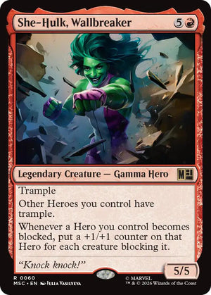 She-Hulk, Wallbreaker [MSC/60] 2026 Magic: The Gathering
