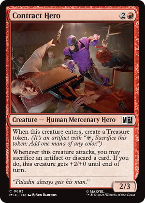 Contract Hero [MSC/683] 2026 Magic: The Gathering
