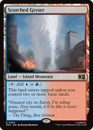 Scorched Geyser [MSC/264] 2026 Magic: The Gathering