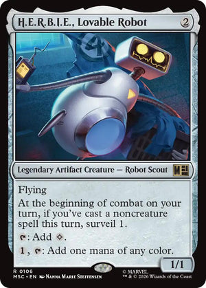 H.E.R.B.I.E., Lovable Robot [MSC/106] 2026 Magic: The Gathering