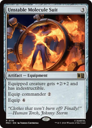 Unstable Molecule Suit [MSC/116] 2026 Magic: The Gathering