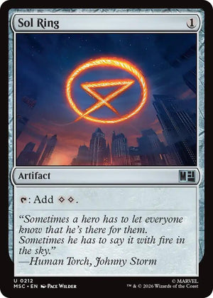 Sol Ring (0212) [MSC/0212] 2026 Magic: The Gathering