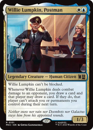 Willie Lumpkin, Postman [MSC/101] 2026 Magic: The Gathering