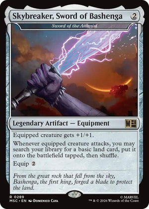 Skybreaker, Sword of Bashenga - Sword of the Animist [MSC - 289]