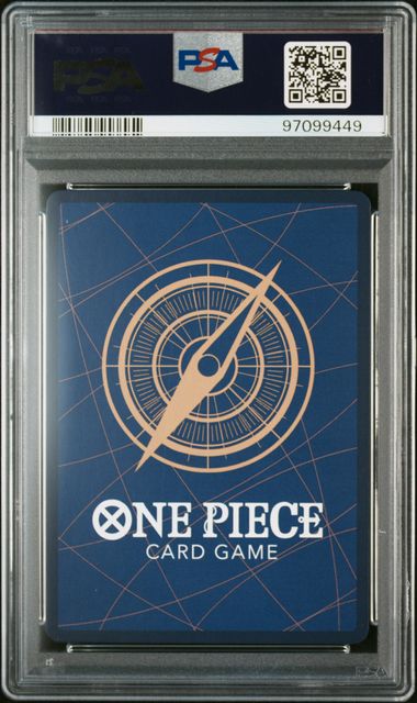 One Piece TCG JPN Marshall D. Teach OP09 Wanted Alt Art PSA 10