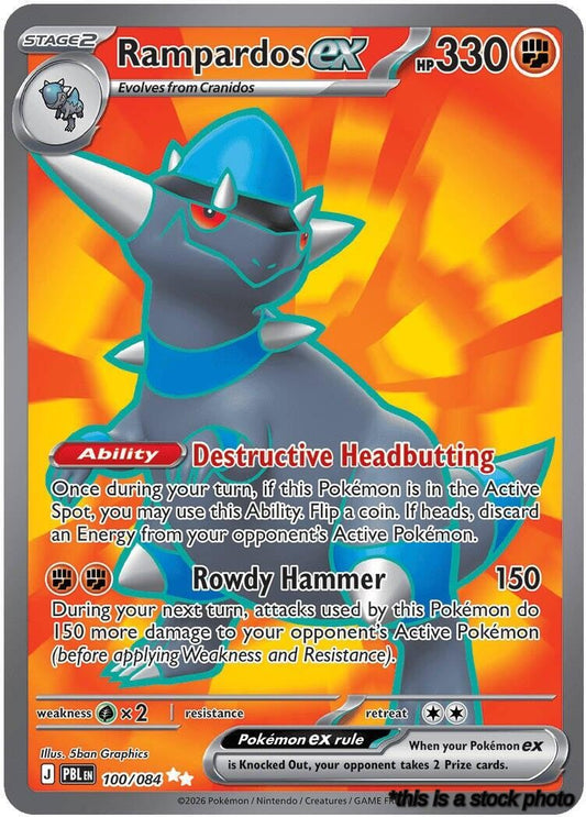 Rampardos ex - 100/084