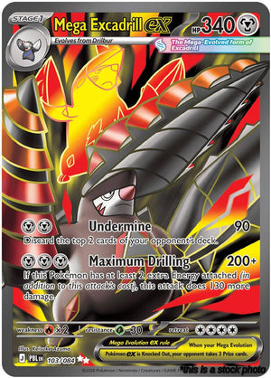 103/084 Mega Excadrill ex Ultra Rare Holofoil