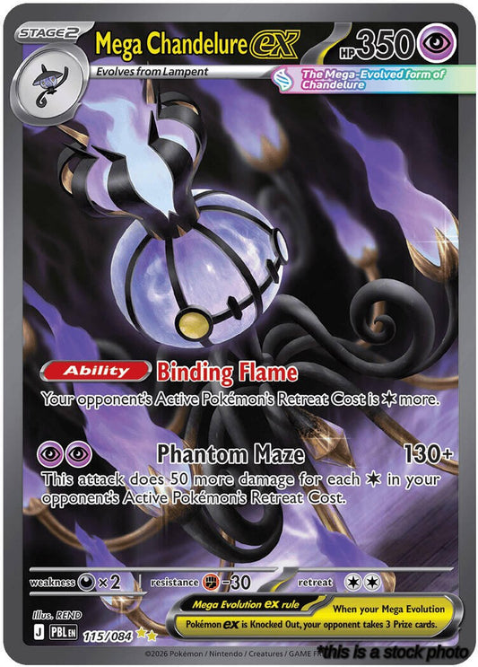 Mega Chandelure ex - 115/084