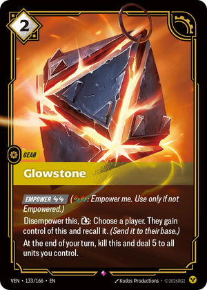133/166-VEN Glowstone Rare