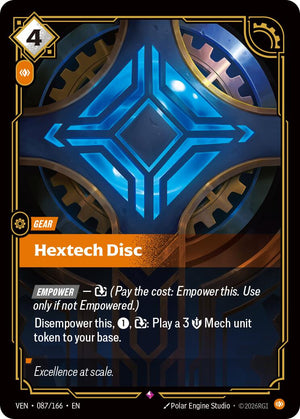 087/166-VEN Hextech Disc Rare