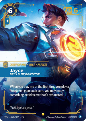 068a/166-VEN Jayce, Brilliant Inventor (Alternate Art) Epic