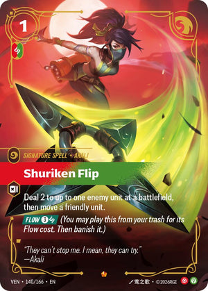 140/166-VEN Shuriken Flip Epic