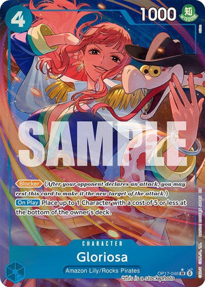 OP17-046 Gloriosa (Alternate Art) Super Rare