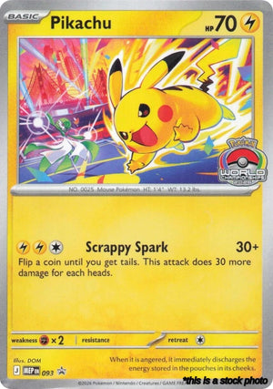 093 Pikachu Promo Normal