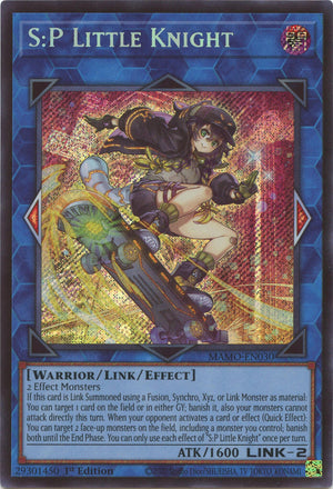 1St Edition S:P Little Knight (Secret Rare) [MAMO-EN030 Near Mint] Secret Rare