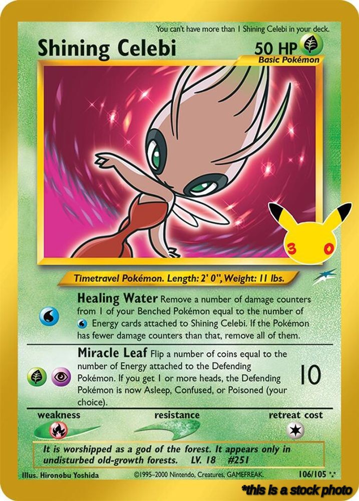 Shining Celebi