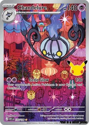 137/128 Chandelure Illustration Rare Holofoil