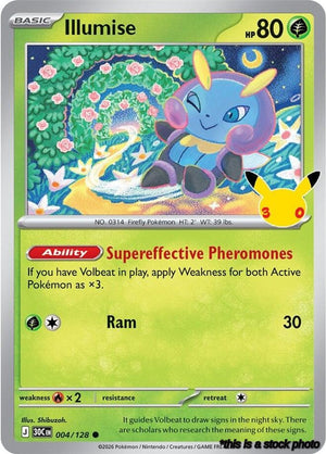 004/128 Illumise Common Holofoil