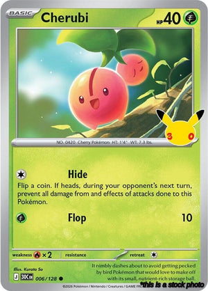006/128 Cherubi Common Holofoil