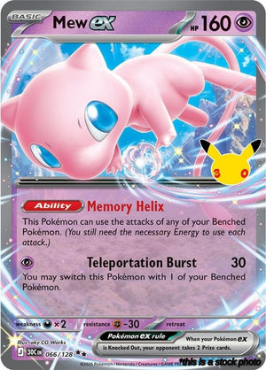 066/128 Mew ex Double Rare Holofoil