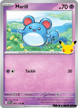 067/128 Marill Common Holofoil