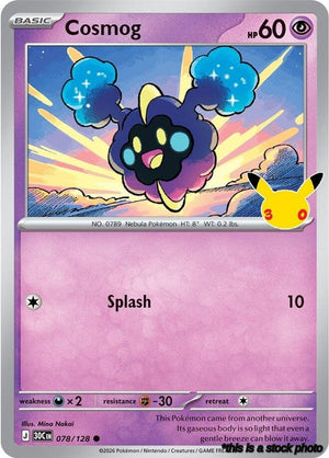 078/128 Cosmog Common Holofoil