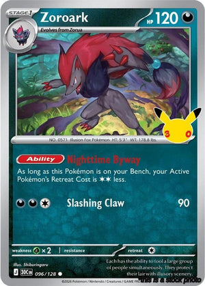 096/128 Zoroark Common Holofoil