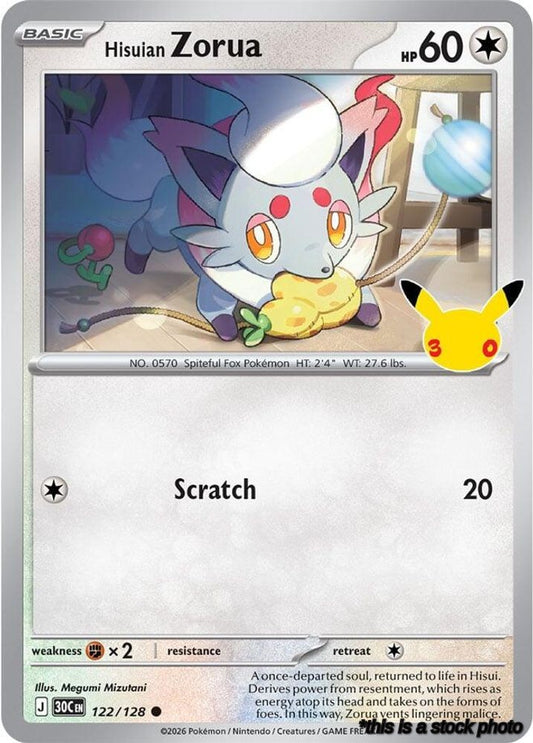 Hisuian Zorua - 122/128