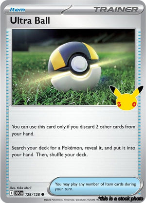 128/128 Ultra Ball Common Holofoil