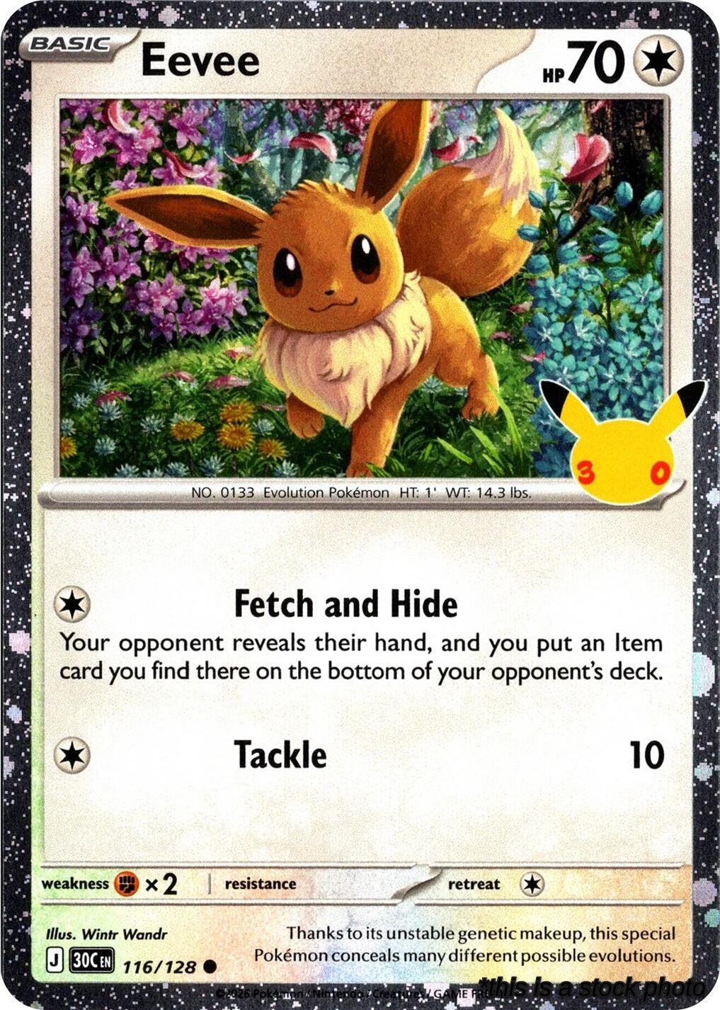 Eevee - 116/128 (30th Celebration)