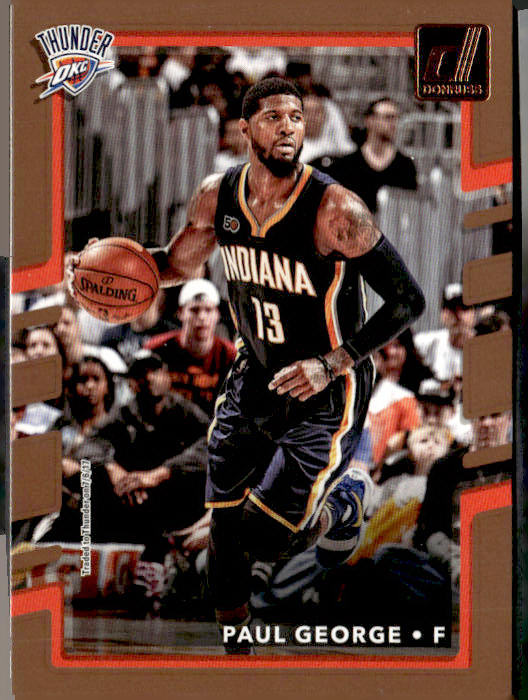 2017-18 Donruss #102 Paul George