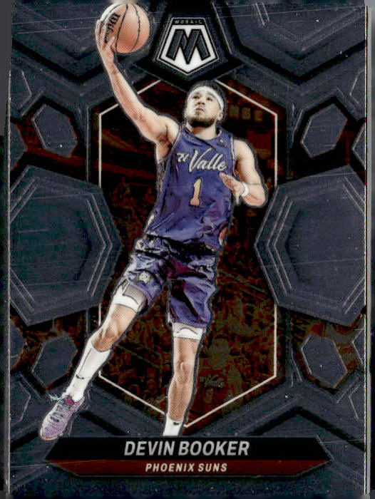 2023-24 Panini Mosaic #125 Devin Booker Silver