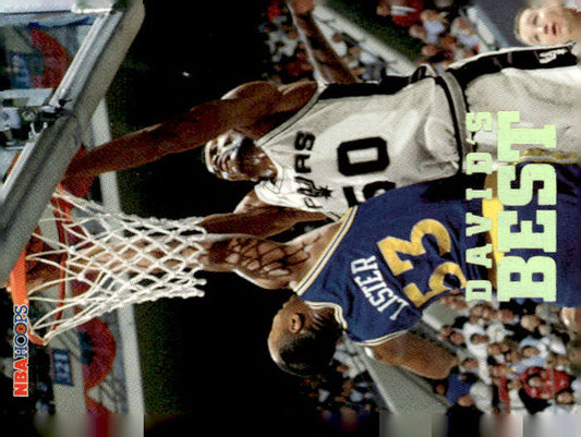 1993-94 Hoops #DB4 David Robinson David's Best