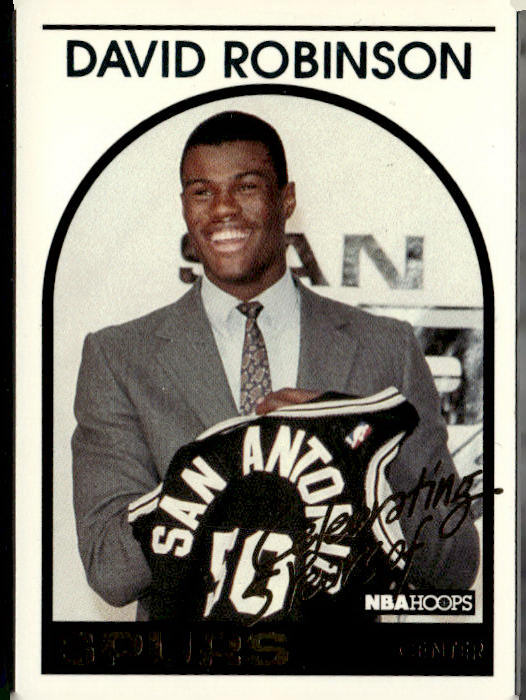 1993-94 Hoops #DR1 David Robinson