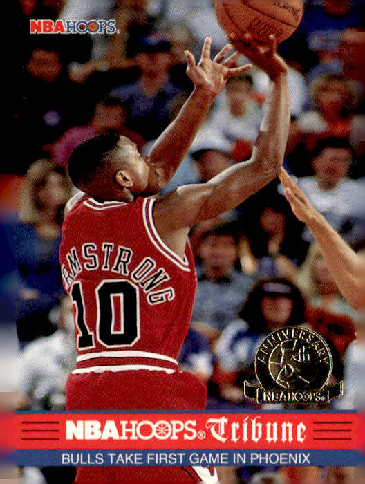 1993-94 Hoops #292 B.J. Armstrong Fifth Anniversary Gold