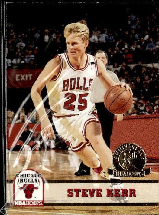 1993-94 Hoops #312 Steve Kerr Fifth Anniversary Gold