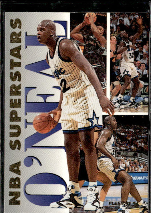 1993-94 Fleer #16 Shaquille O'Neal NBA Superstars