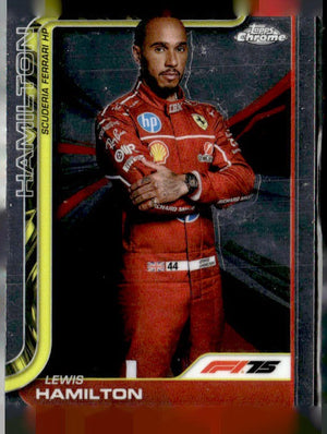 2025 Topps Chrome Formula 1 #4 Lewis Hamilton