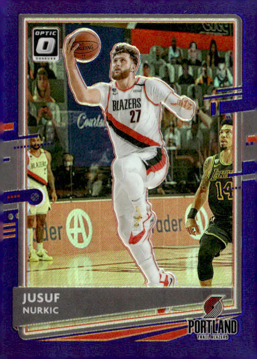 Donruss Optic #44 Jusuf Nurkic Purple