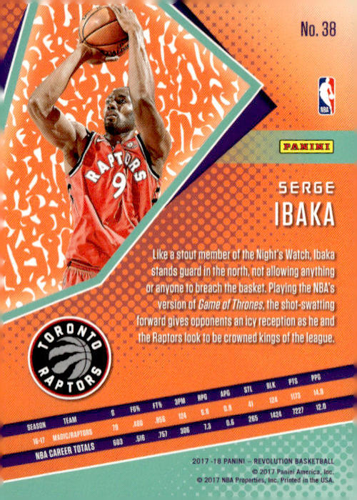 Panini Revolution #38 Serge Ibaka