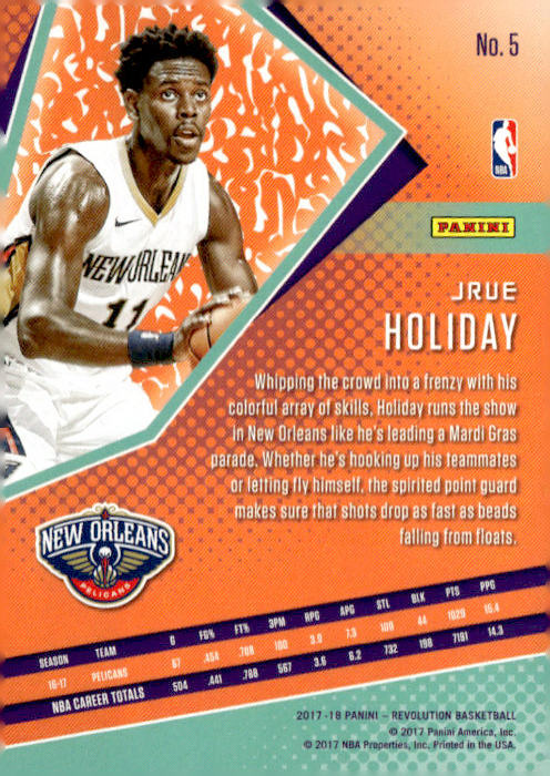 Panini Revolution #5 Jrue Holiday